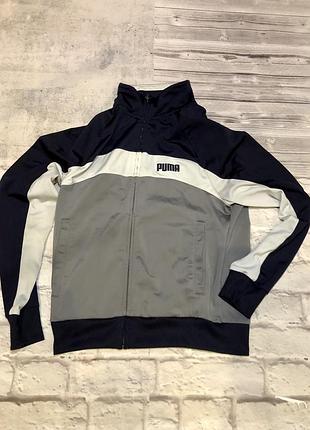 Спортивная кофта (олимпийка) s 44/46— puma poly colourblock suit men