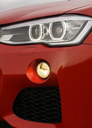 Ноздри m-look (черный глянец) для bmw x4 f26 2014-2018 гг