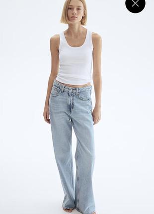 Стизпрямі джинси фірми h&m