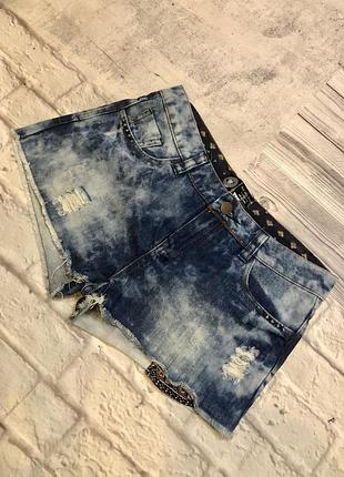 Женские джинсовые шорты new look uk12 eu40