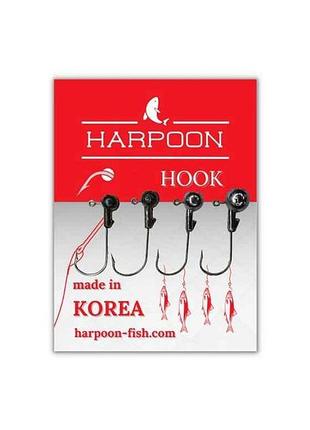 Джиг-головка 5,7,10г №3/0 (3шт/уп) тм harpoon