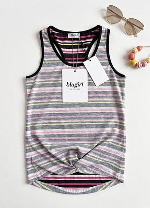 Новий стильний пляжний топ blugirl beachwear (італія)