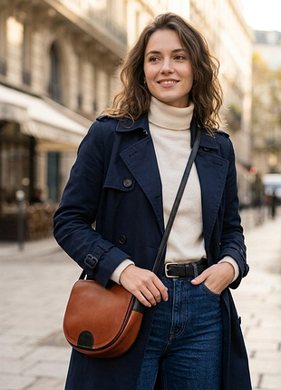 Вінтажна шкіряна сумка bree (оригінал, made in west-germany)