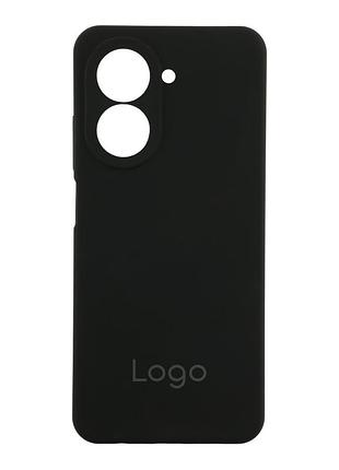 Чехол-накладка liquid silicone (aa) с защитой на камеру для xiaomi redmi a5 4g black