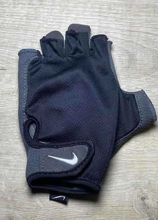 Спортивные перчатки nike для фитнеса / зала (оригинал / размер м-l)