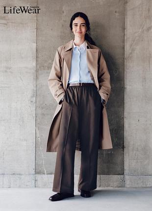 Штани брюки uniqlo с коричневі шоколад