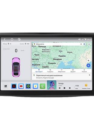 Штатная магнитола lesko для ravon nexia r3 2015-2020 экран 9" 4/64 qled carplay 4g wi-fi gps 360 prime