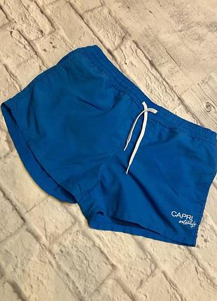 Синие плавательные шорты capri waterlife децкие 12лет