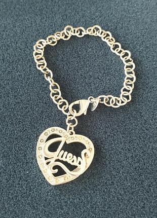 Браслет guess с шармом