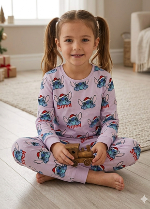 Пижама детская marks &amp; spencer для девочки 10-11 лет stitch