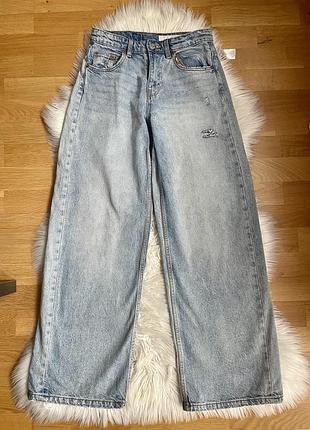 Джинси zara wide leg 11-12 р 156 розмір