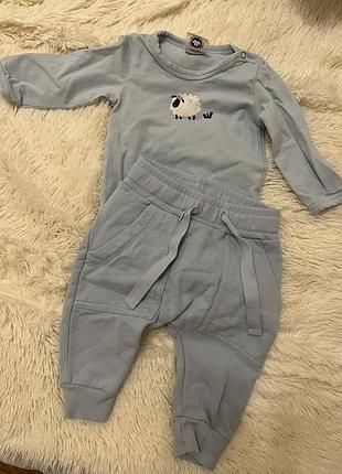 Бодік та штанці для малюка green cotton