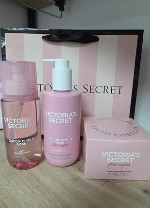 Набір міст, лосьйон, скраб victoria's secret