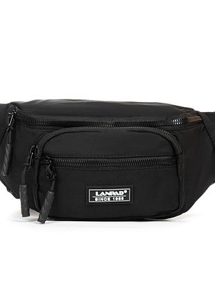 Podium сумка чоловіча на пояс нейлон lanpad 83043 black