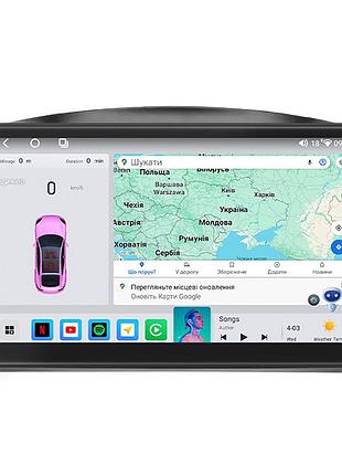 Штатная магнитола lesko для jeep grand cherokee ver. 2 2005-2007 экран 10" 4/64 qled carplay 4g wi-fi gps 360 prime