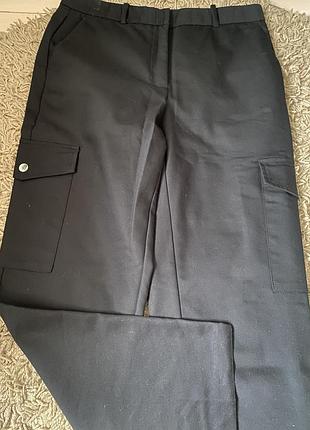 Плотні карго штани zara