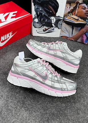 Nike p-6000 grey pink white