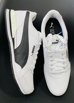 Чоловічі кросівки puma st runner  puma white-puma black