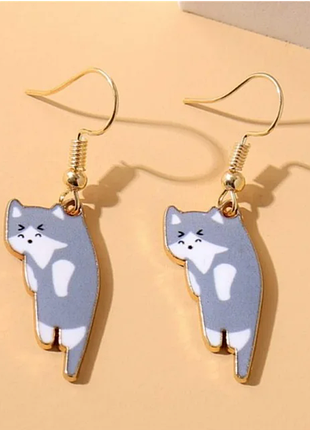 Сережки миле кошеня