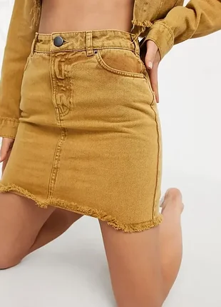 Джинсова спідниця asos denim