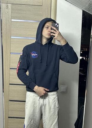 Alpha industries x nasa hoodie