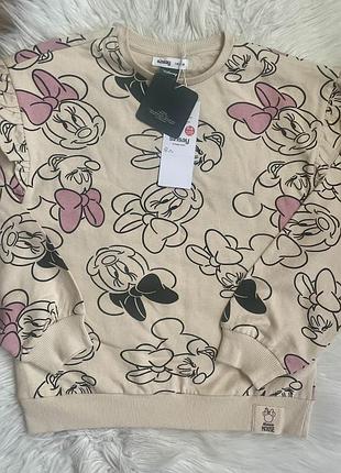 Світшот кофта реглан disney mikki h&m zara