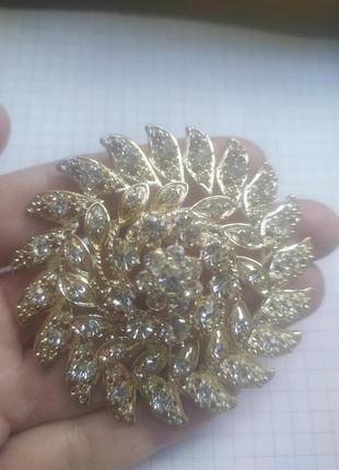 Брошь под серебро б/ж