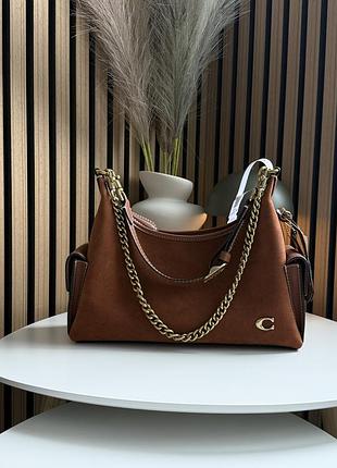 Жіноча сумка преміум coach hobo bag / shoulder bag