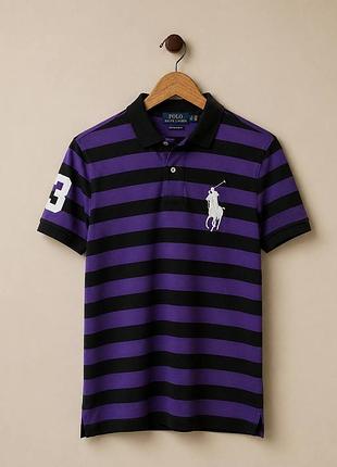 Polo ralph lauren оригінал жіноче поло в смужку розмір m l