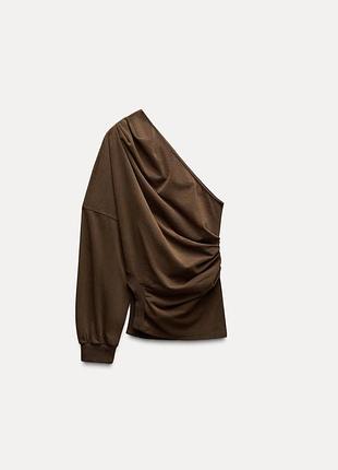 Світшот zara на один рукав