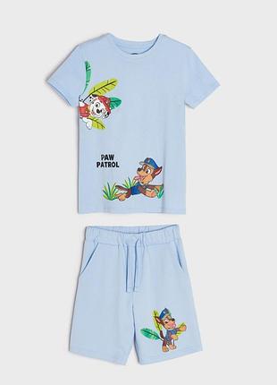 Новий бавовняний комплект paw patrol sinsay p.116