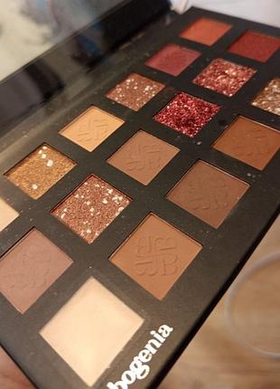 Bogenia berry galaxy eyeshadow палетка теней