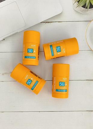 Topicrem sun protect spf50+ солнцезащитный невидимый сток 15 г