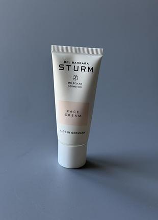 Dr barbara sturm зволожуючий живильний крем для обличчя для лиця ace cream 20мл