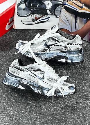 Nike initiator custom white black