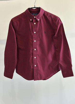 Сорочка на підлітка 10-12 років polo ralph lauren. оригінал!