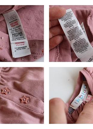 Платье для девочки 3-4 года, m&s пайетки 8