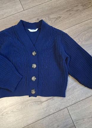 Кардиган для девочки marks &amp; spencer. кардиган для школы. кофтинка для девочки 7 лет.