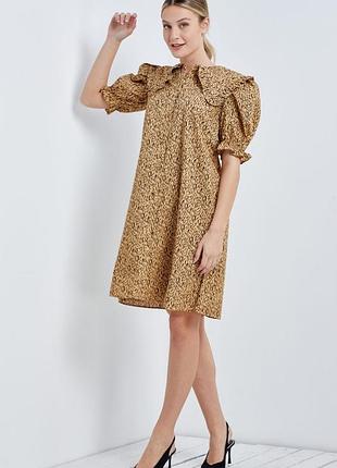 Плаття river island бавовняне з комірцем на ґудзиках