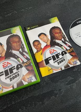 Диск fifa football 2003 (xbox original)