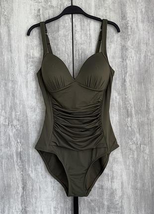 Суцільний моделюючий купальник з утяжкою живота marks & spencer слитный сдельный цельный моделирующий утягивающий купальник с утяжкой живота
