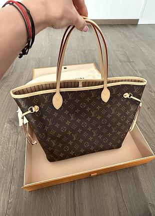 Louis vuitton neverfull m, оригінал! 6