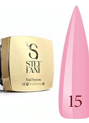 Гель для ногтей builder gel steffani №15, 15 мл