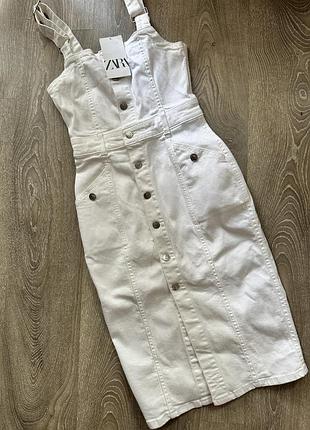 Джинсова сукня нова zara