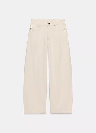 Широкі джинси барел zara 36 розмір