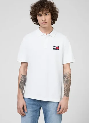 Мужское поло tommy jeans (tommy hilfiger) | размер xl