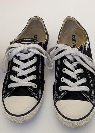 Кеди converse all star (оригінал) — класика в чорному кольорі