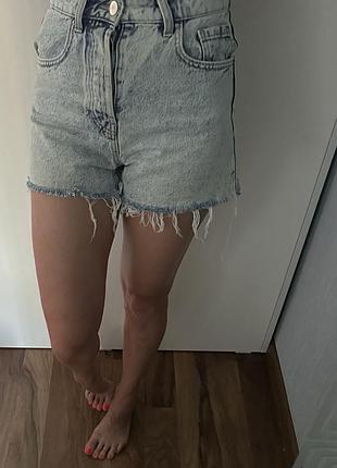 Шорти джинсові zara