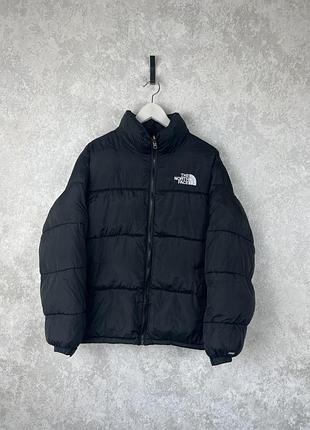 Чоловіча куртка на синтепоні the north face original, чорний колір, розмір s