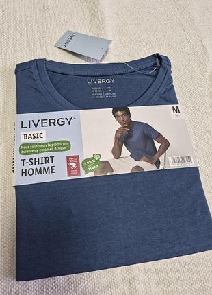 Мужская футболка базовая livergy